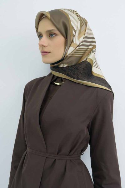 Armine Sura İpek Eşarp/ 9521D-04