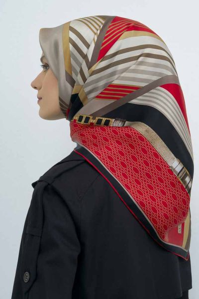 Armine Sura İpek Eşarp/ 9521D-05
