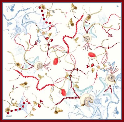 Armine Sura İpek Eşarp/ 9527D-01 - Thumbnail