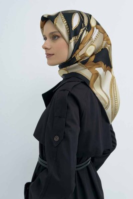 Armine Sura İpek Eşarp/ 9531D-01 - Thumbnail