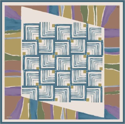 Armine Sura İpek Eşarp/ 9534D-01 - Thumbnail