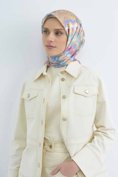 Armine Sura İpek Eşarp/ 9542D-39