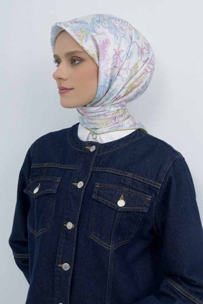 Armine Sura İpek Eşarp/ 9545D-53