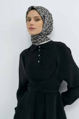 Armine Sura İpek Eşarp/ 9556D-01 - Thumbnail