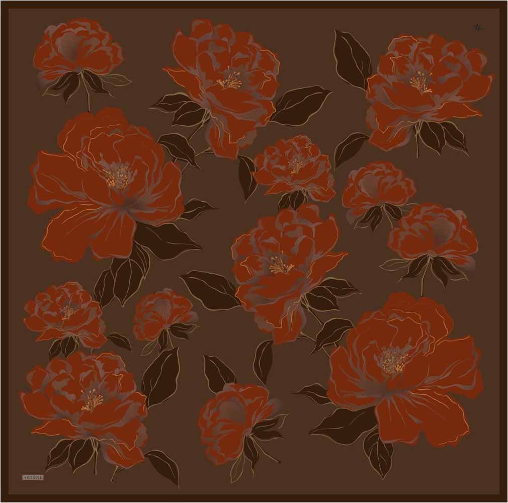  - Armine Sura İpek Eşarp/ 9509D-57