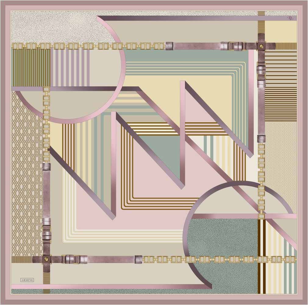  - Armine Sura İpek Eşarp/ 9521D-02