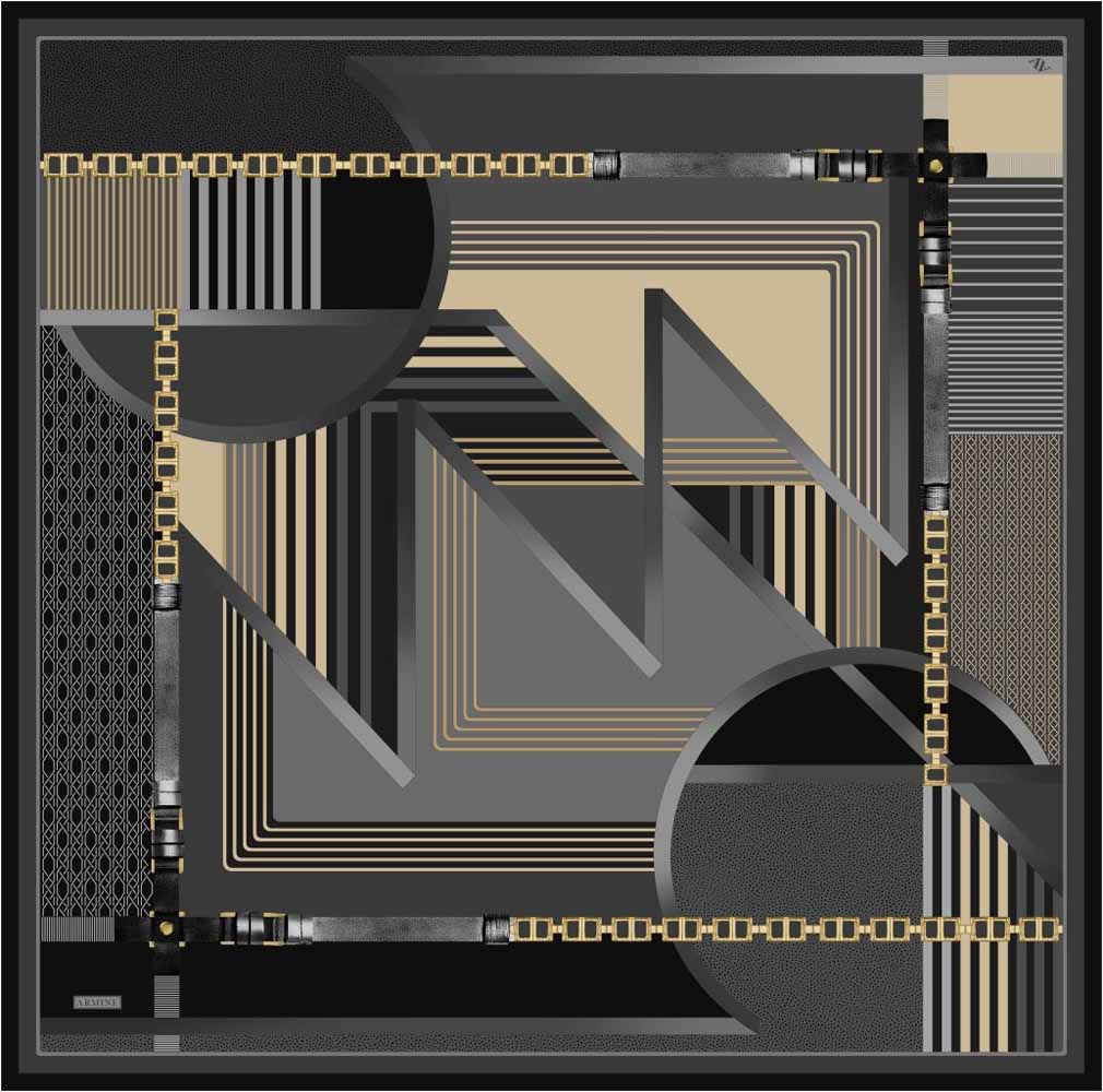  - Armine Sura İpek Eşarp/ 9521D-84