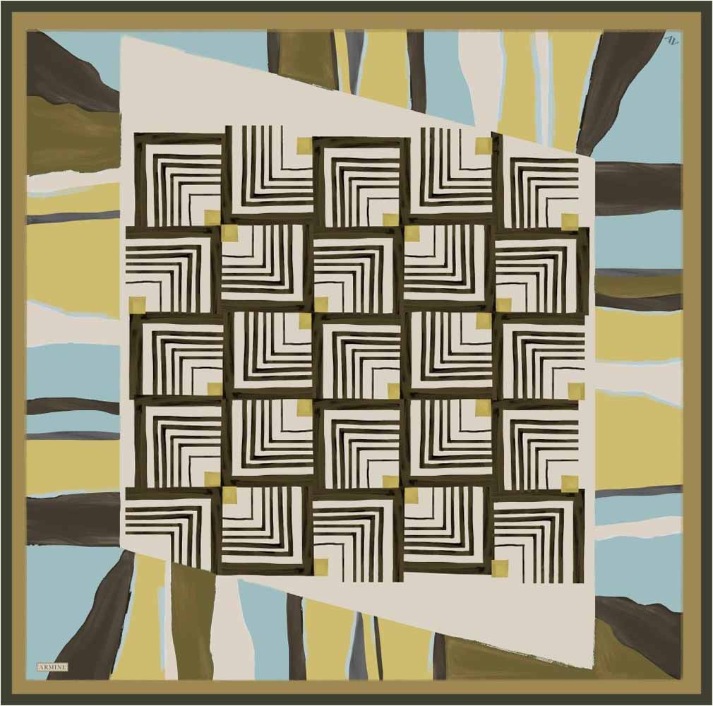  - Armine Sura İpek Eşarp/ 9534D-81