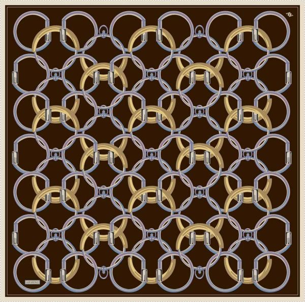 Armine Sura İpek Eşarp/9203D-38