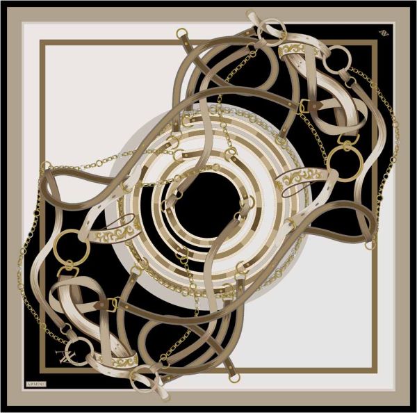 Armine Sura İpek Eşarp/9315-03