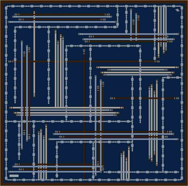 Armine Sura İpek Eşarp/9407D-83