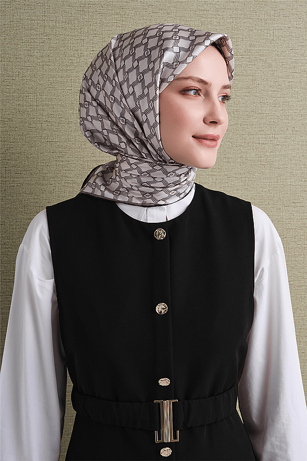 Armine Sura İpek Eşarp/9636-01 - 2