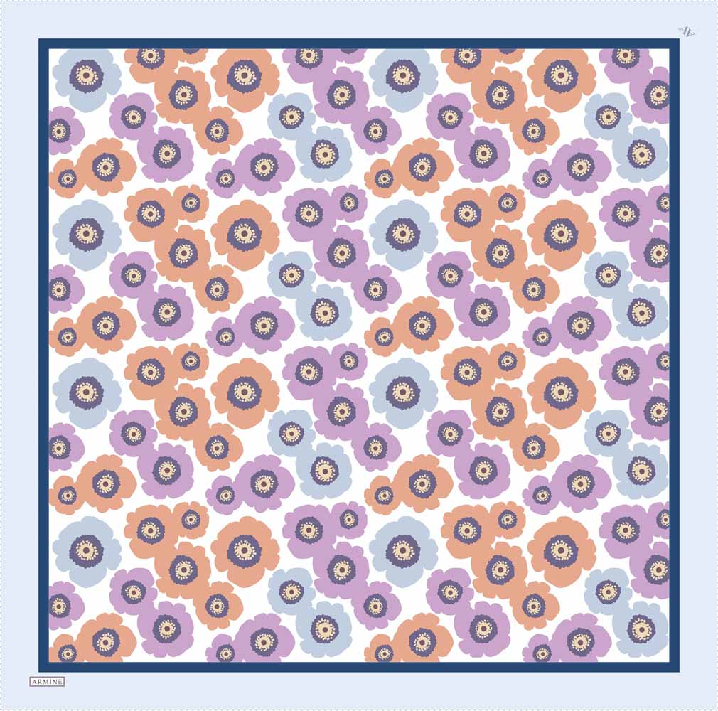 Armine - Armine Tivil İpek Eşarp /9106D-39