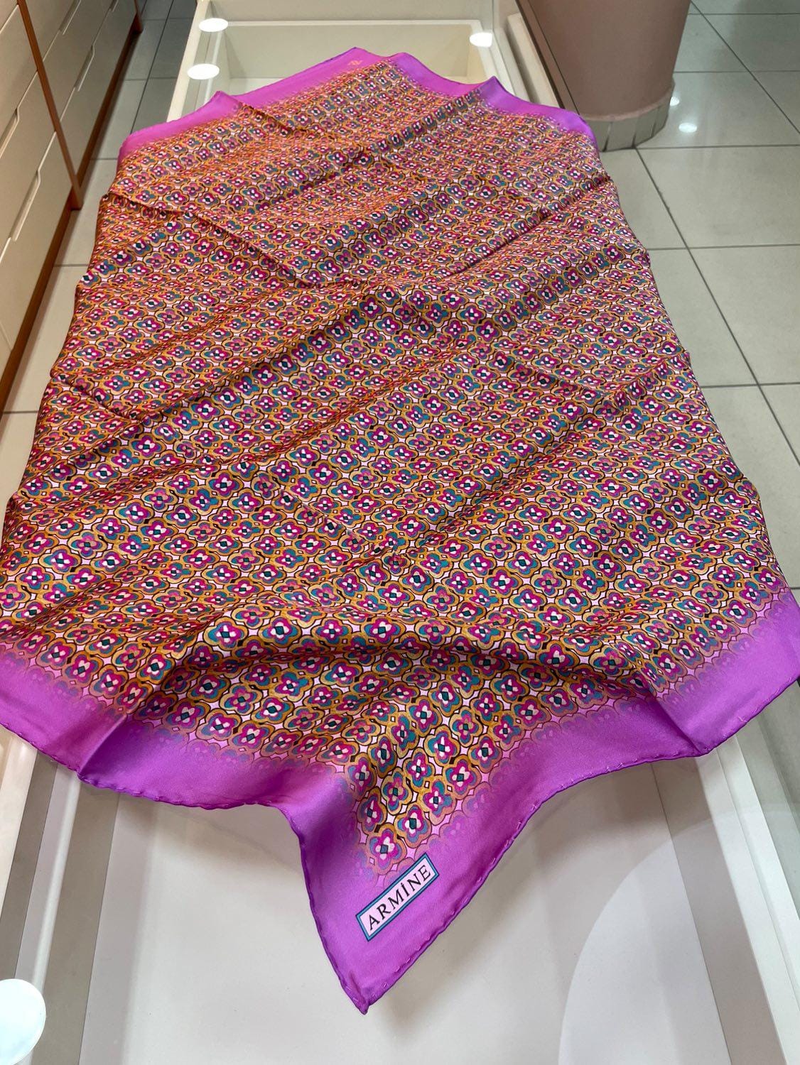 Armine - Armine Tivil İpek Eşarp /9134D-03