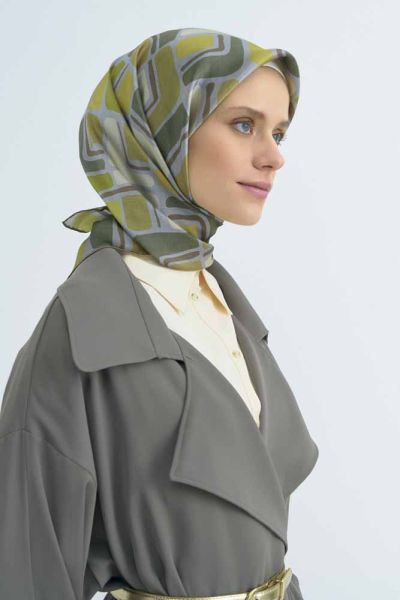 Armine Tivil İpek Eşarp/ 9504D-32