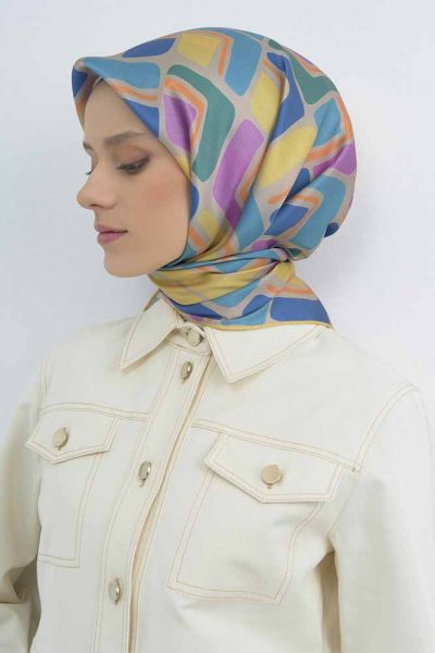Armine Tivil İpek Eşarp/ 9504D-55