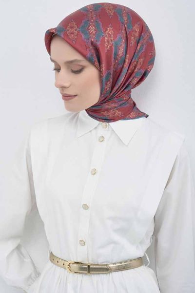 Armine Tivil İpek Eşarp/ 9522D-85