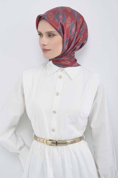 Armine Tivil İpek Eşarp/ 9522D-85