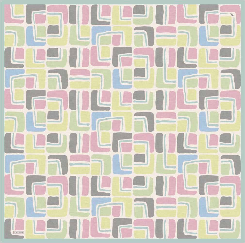  - Armine Tivil İpek Eşarp/ 9504D-85