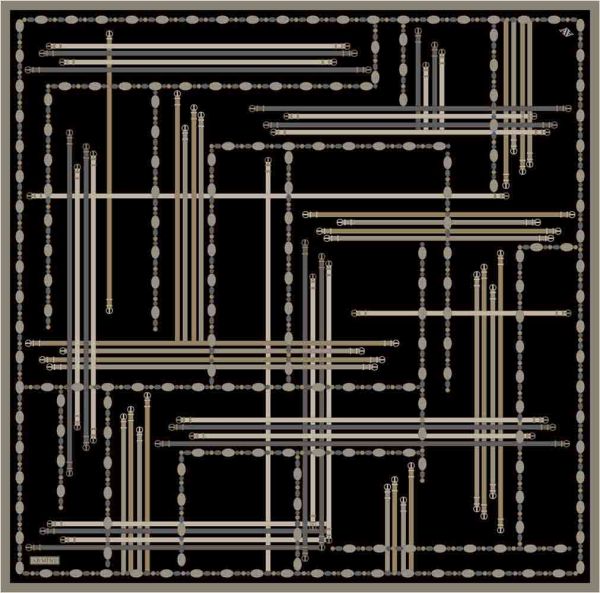 Armine Tivil İpek Eşarp/9407D-04