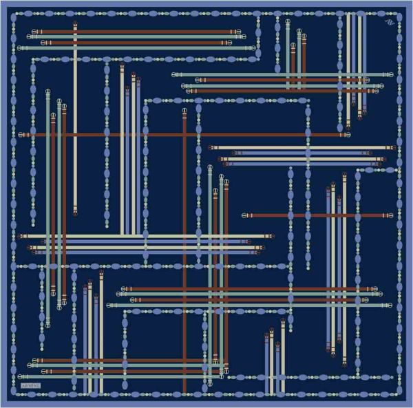 Armine Tivil İpek Eşarp/9407D-51