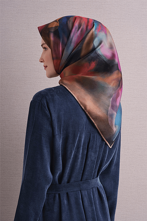 Armine Tivil İpek Eşarp/9603-01 - 2