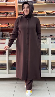 Şura - Ayrobin Hakim Yakalı Takım Acı Kahve/6017