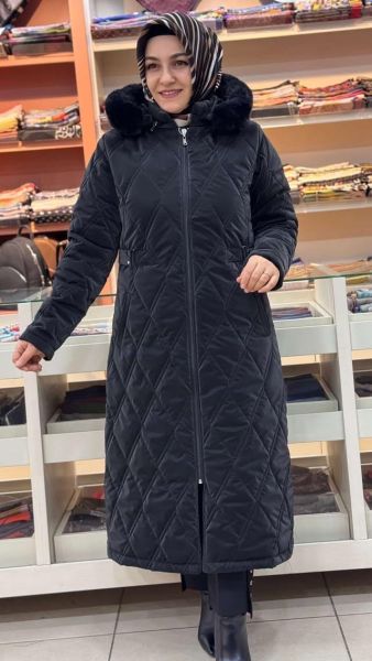 Baklava Desen Mont Siyah/6229