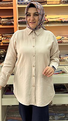 Basıc Çilek Kumaş Tunik Taş/1991 - Thumbnail