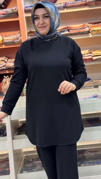 Basic Tunik Siyah/0125
