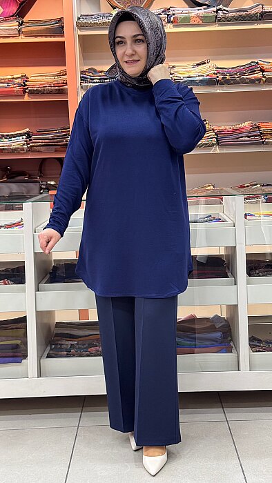 Basic Tunik Lacivert/ 1350   