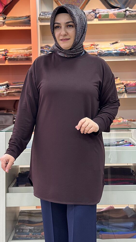 Basic Tunik Kahve/ 1350   - 2