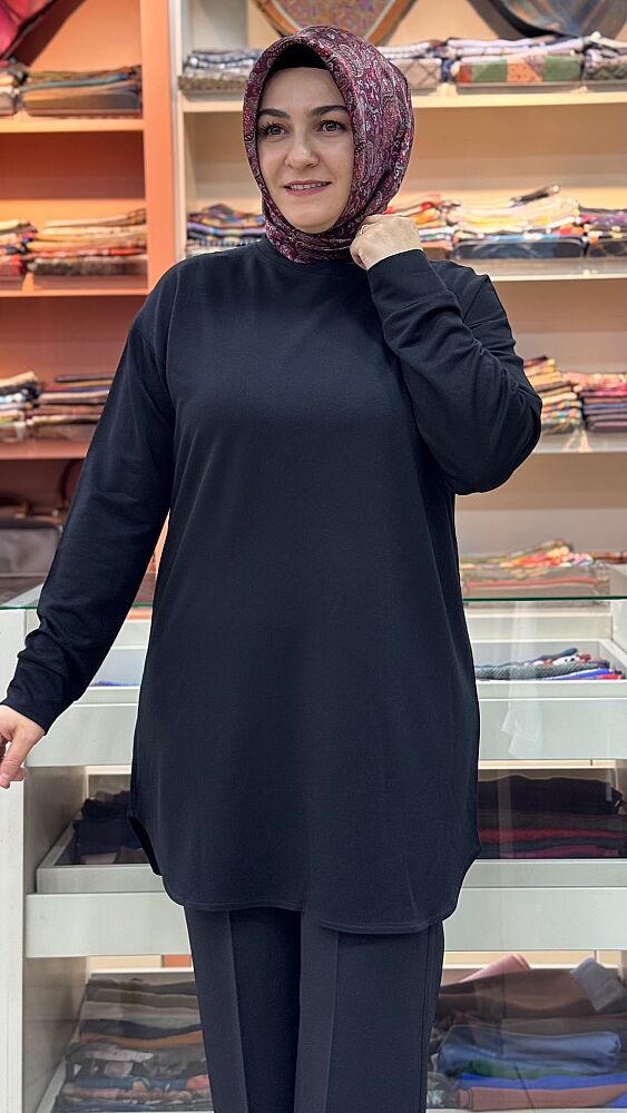 Basic Tunik Siyah/ 1350 - 2