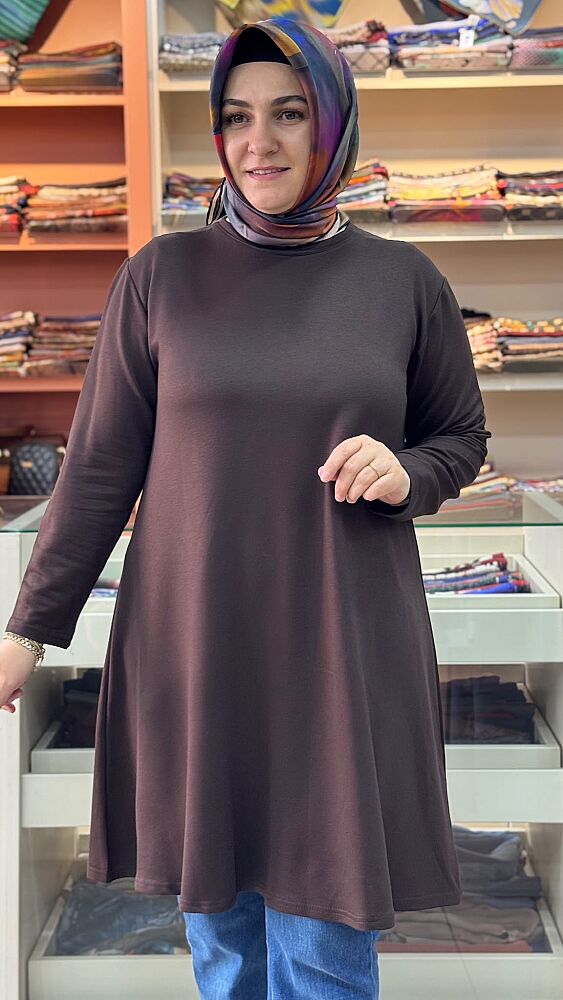 Basic Tunik Kahve/1360 
