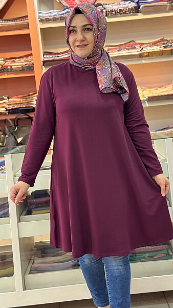 Basic Tunik Bordo/1360