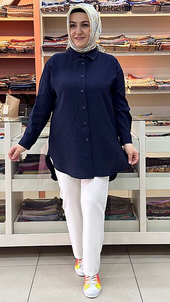 Basic Tunik Lacivert/1611 