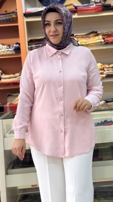 Basic Tunik Pudra/19174 - Thumbnail