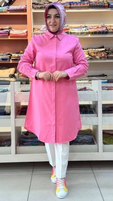 Allday - Basic Tunik Pembe/51007