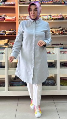 Allday - Basic Tunik Gri/51007