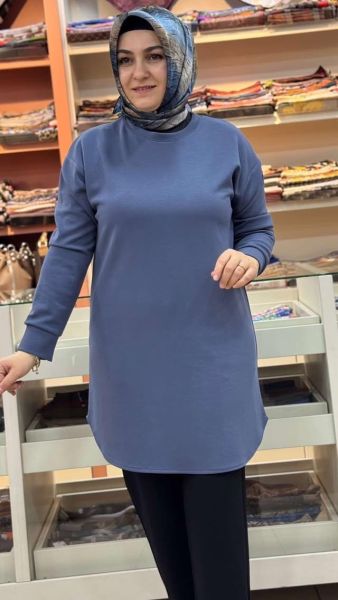 Basic Tunik Mavi/0125