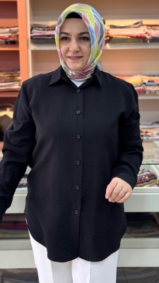 Basıc Tunik Siyah/1505 - Thumbnail