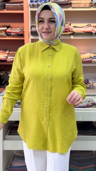 Basıc Tunik Yağ Yeşili/1505 