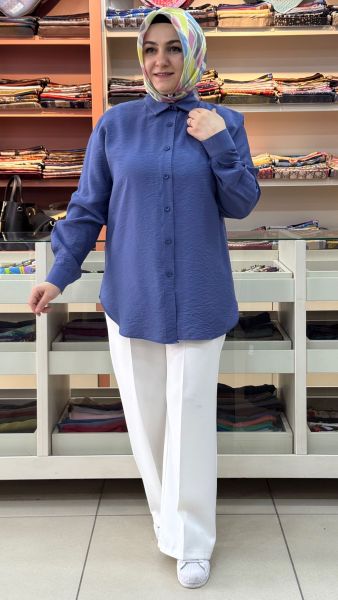 Basıc Tunik Mavi/1505 
