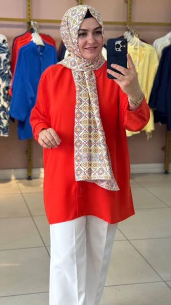 Basic Tunik Mercan/251402