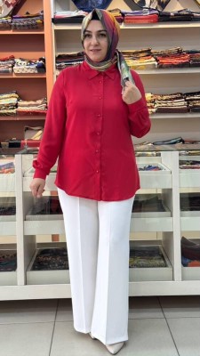  - Basic Tunik Kırmızı/19174