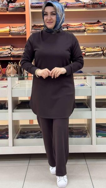 Basic Tunik Acı Kahve/0125