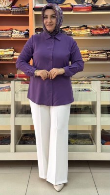  - Basic Tunik Mor/19174