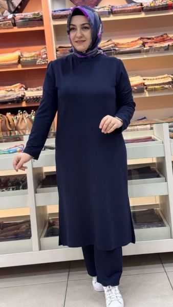 Basic Uzun Takım Lacivert/1280