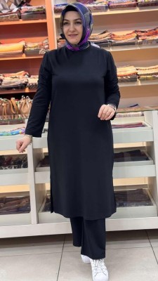 Basic Uzun Takım Siyah/1280 - Thumbnail