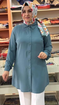 Basic Uzun Tunik Çağla/19173 - Thumbnail